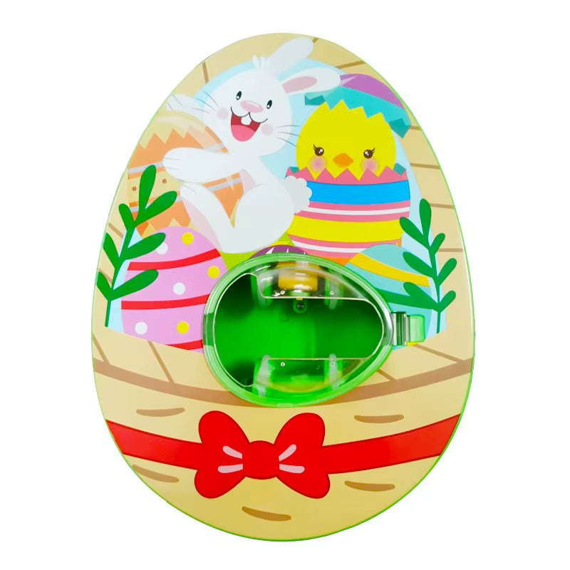 Easter Egg Decorating Kit Diy Graffiti Electric Rotating Machine with Lights Music Painter Rabbit Egg Painting Machine