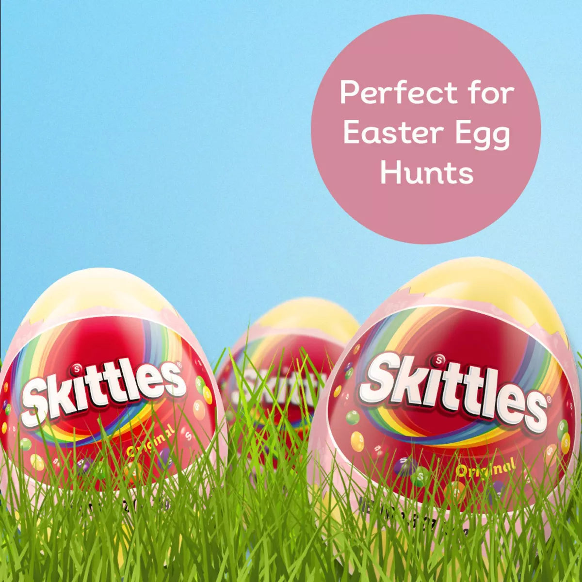 Skittles Original Chewy  Filled Easter Egg - 1.6Oz