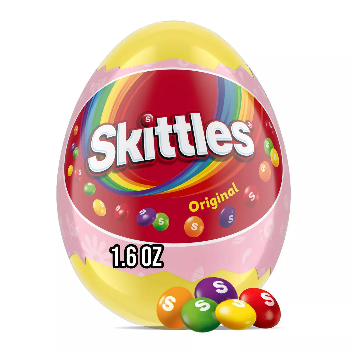 Skittles Original Chewy  Filled Easter Egg - 1.6Oz